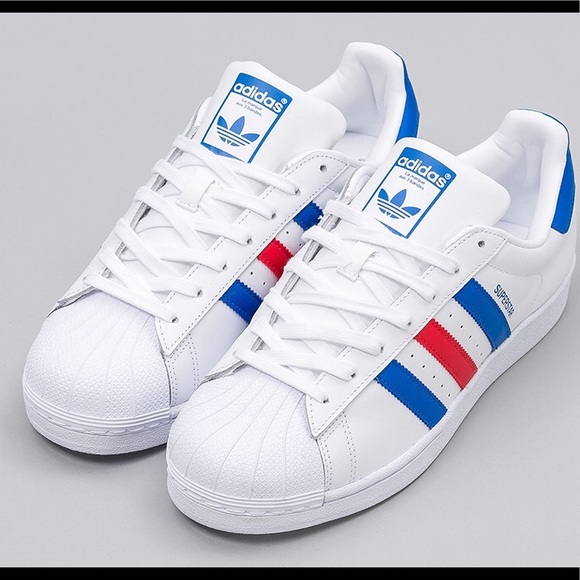 le adidas superstar ii blueredwhite poshmark originali. le adidas superstar ii blueredwhite poshmark originali.